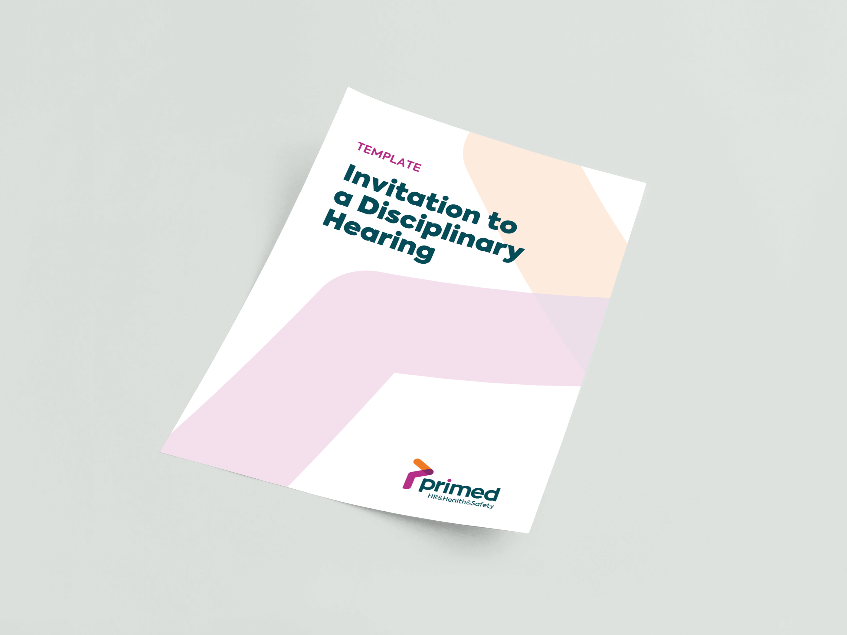 Invitation To A Disciplinary Hearing Template Primed Ltd